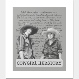 Cowgirl Herstory Posters and Art